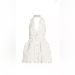 ZIMMERMAN HIGH TIDE TUXEDO MINI DRESS // Worn 1X , dry cleaned